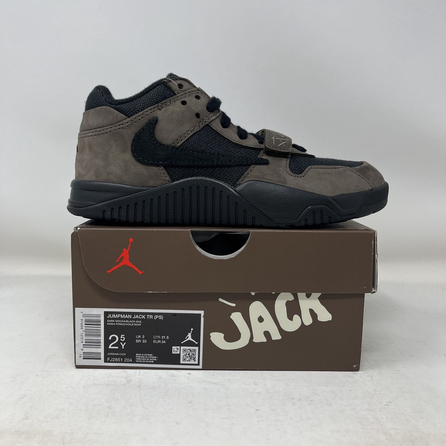 Jordan Jumpman Jack TR Travis Scott Dark Mocha (PS)