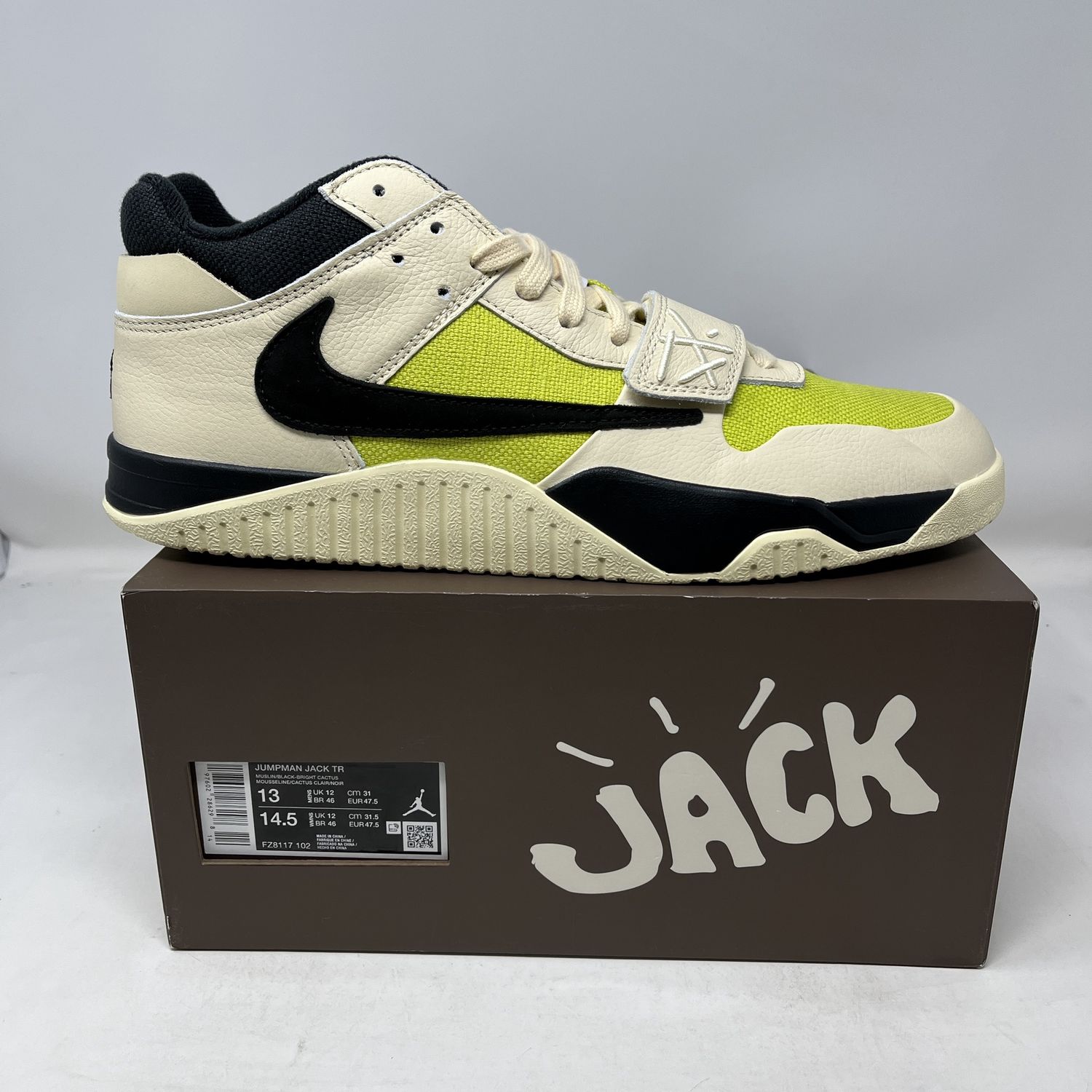 Jordan Jumpman Jack TR Travis Scott Muslin