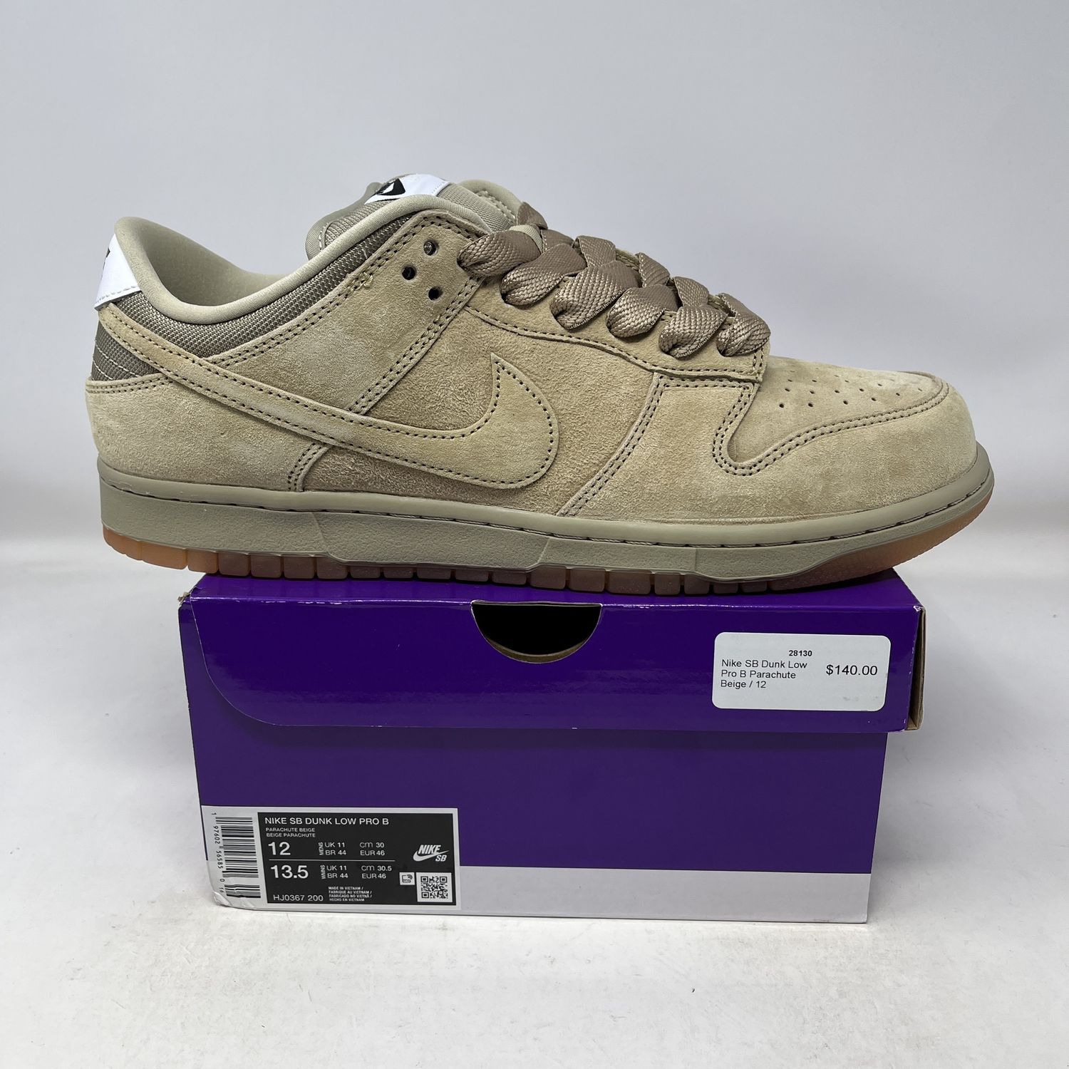 Nike SB Dunk Low Pro B Parachute Beige
