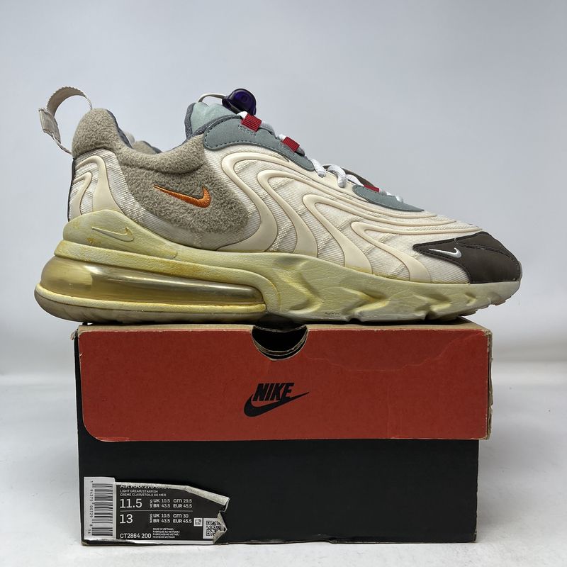 Nike Air Max 270 React ENG Travis Scott Cactus Trails Used
