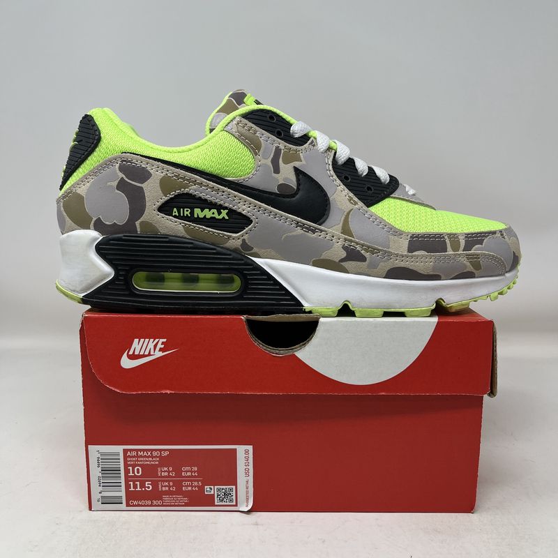 Nike Air Max 90 Green Camo Used