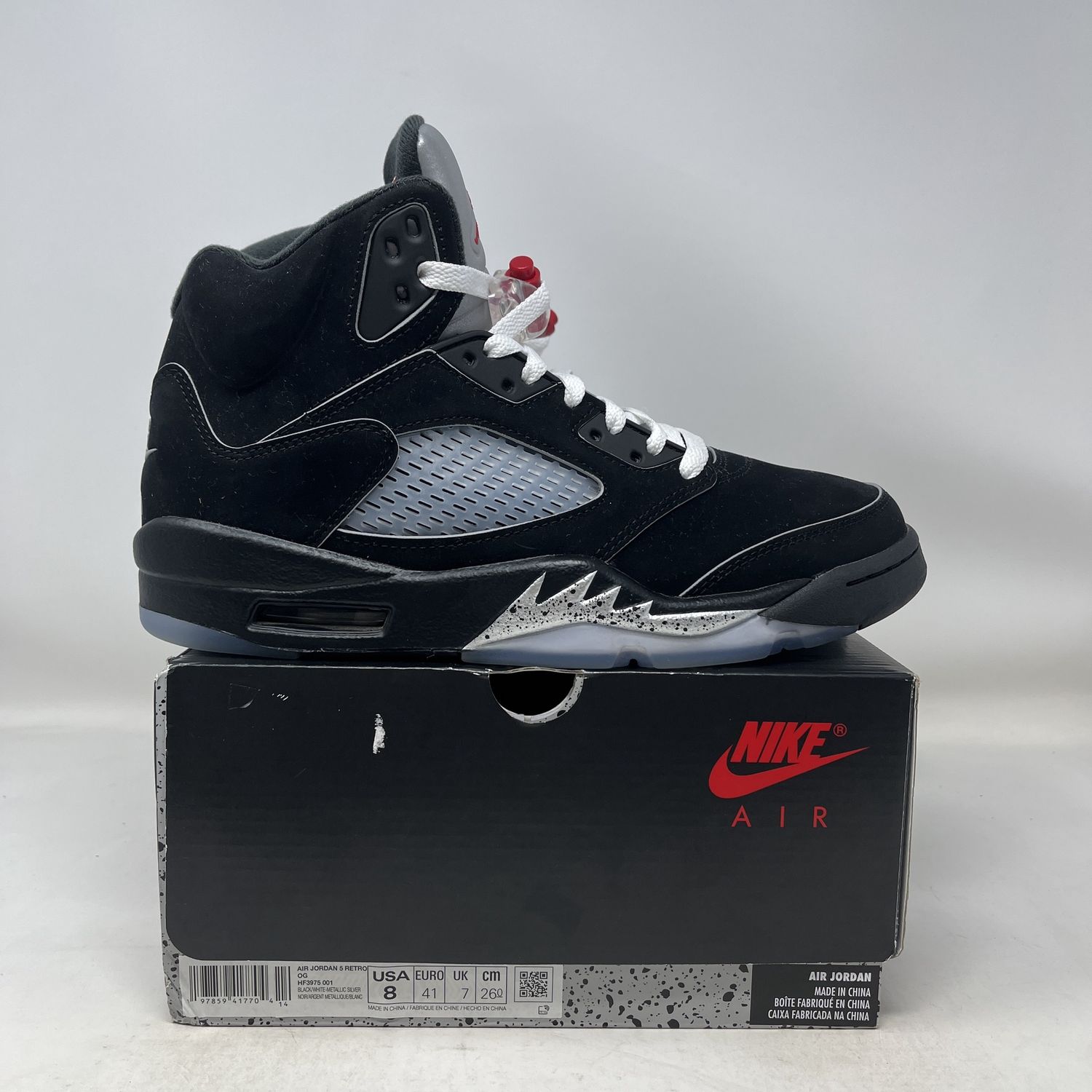 Jordan 5 Retro OG Black Metallic Reimagined (Used)
