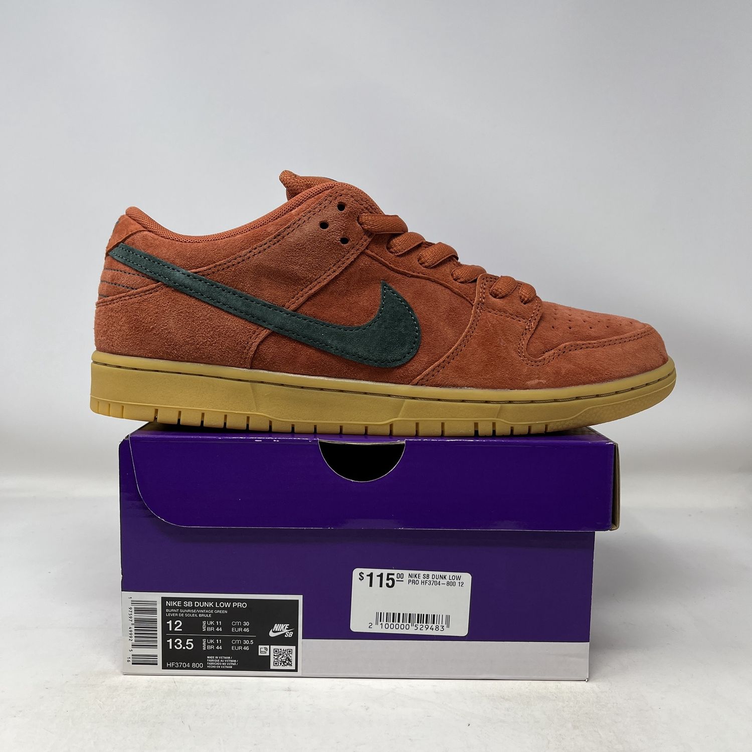 Nike SB Dunk Low Burnt Sunrise