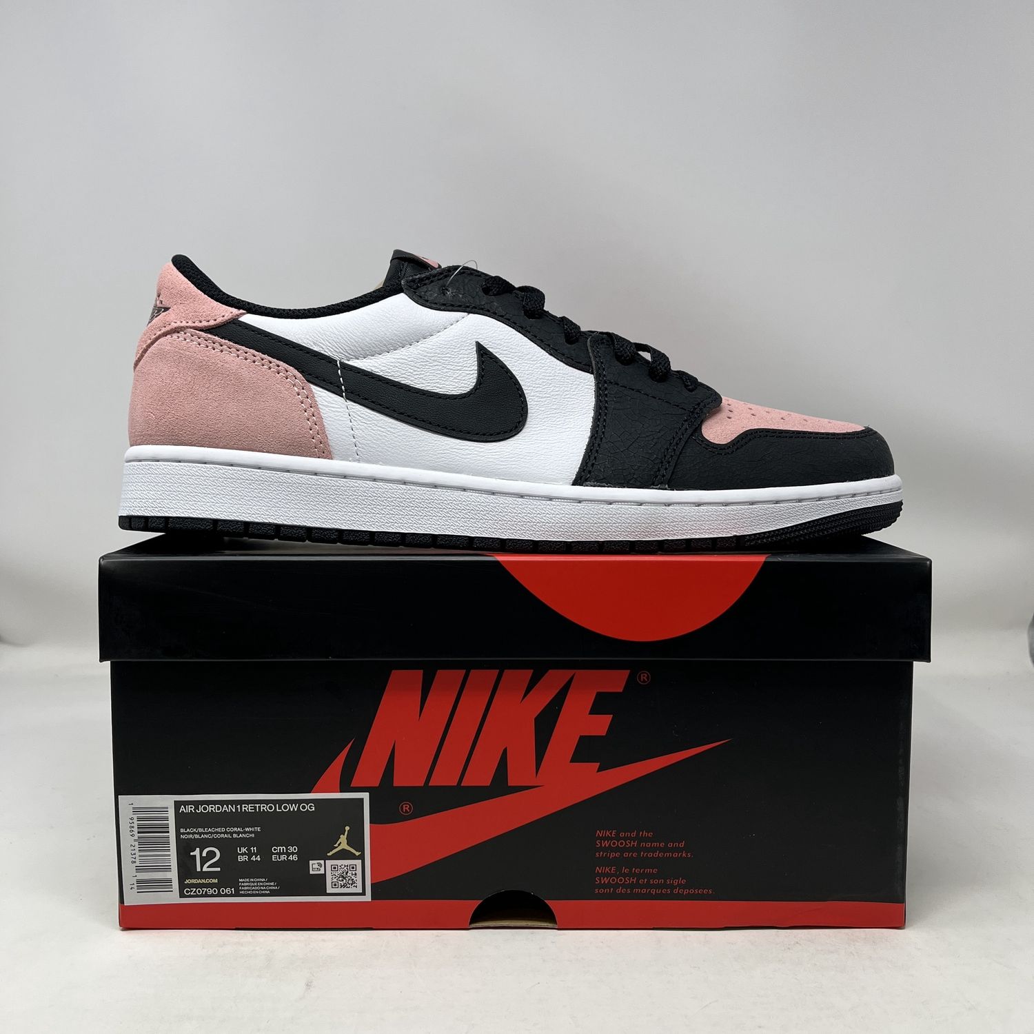 Jordan 1 Low OG Bleached Coral