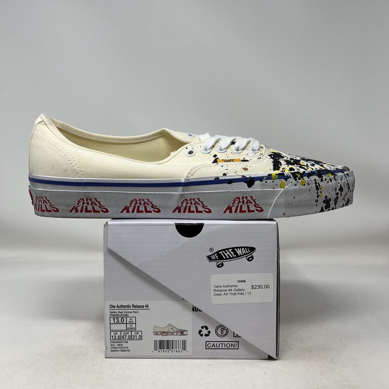 Vans Authentic Reissue 44 Gallery Dept. Art That Kills