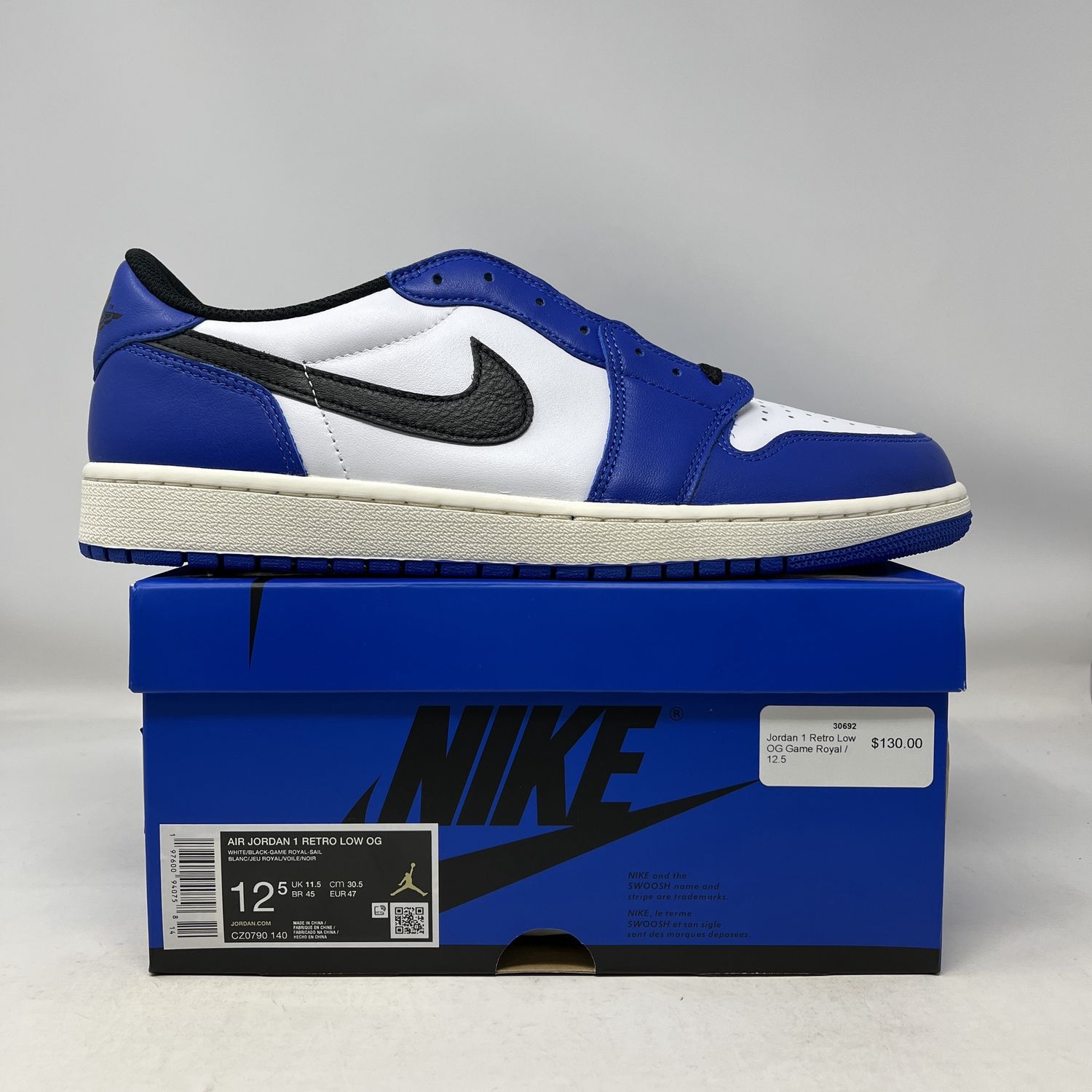 Jordan 1 Retro Low OG Game Royal