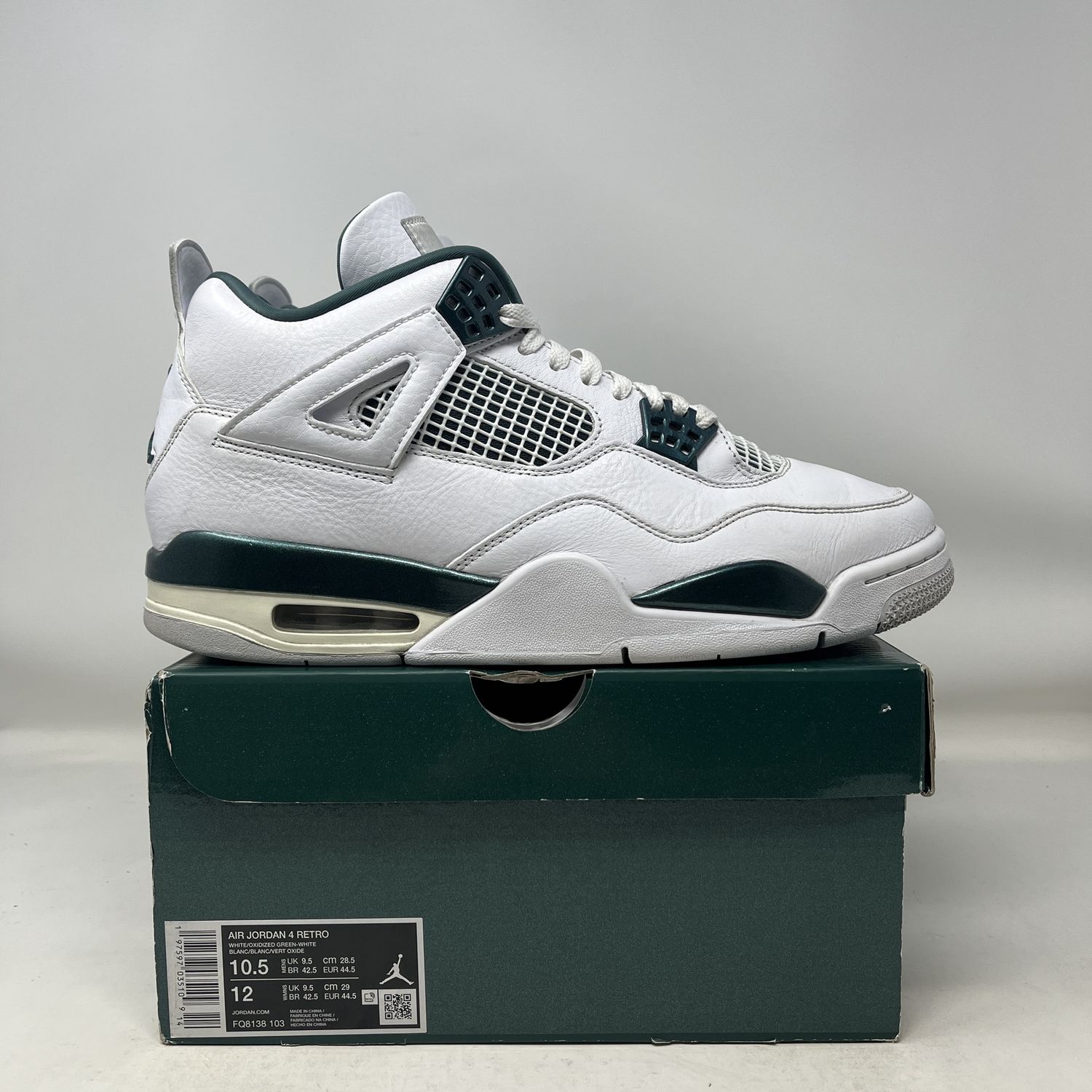 Jordan 4 Retro Oxidized Green Used