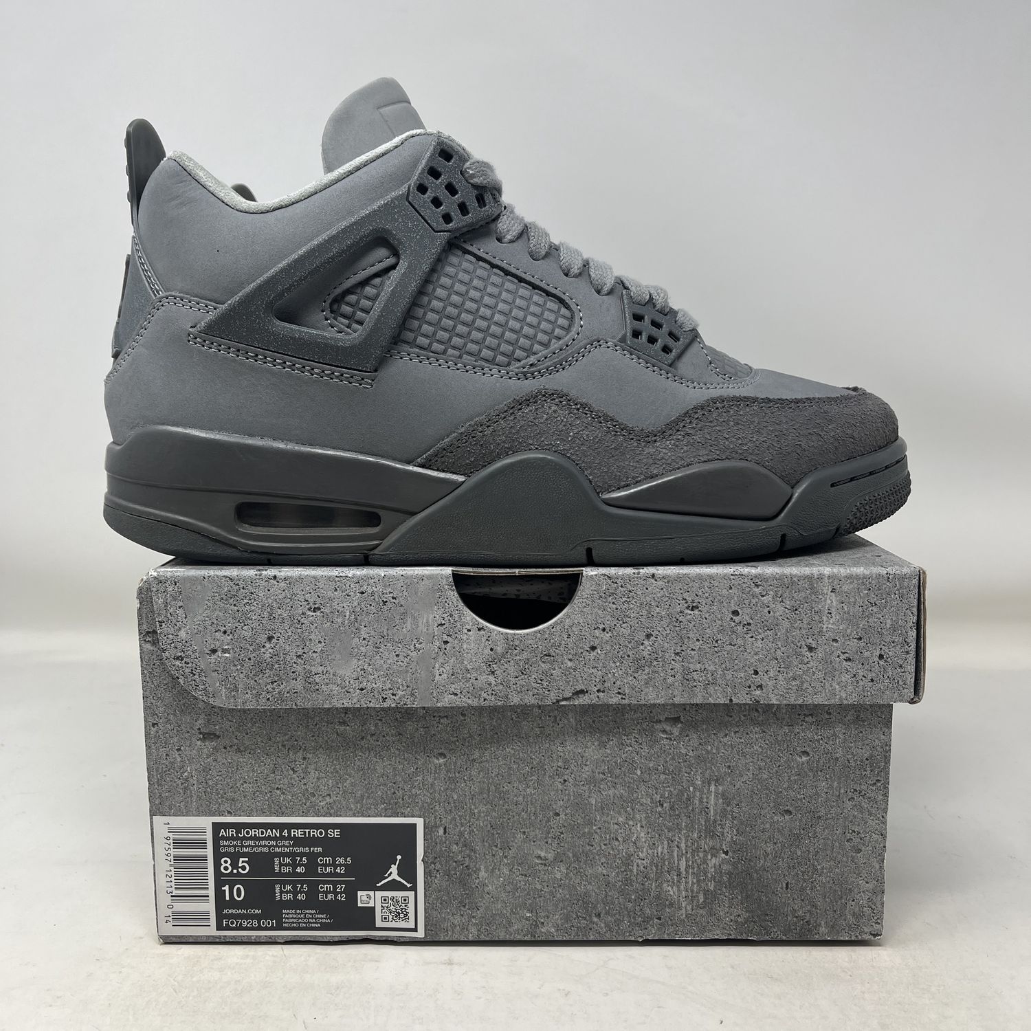 Jordan 4 Retro SE Paris Olympics Wet Cement (Used)