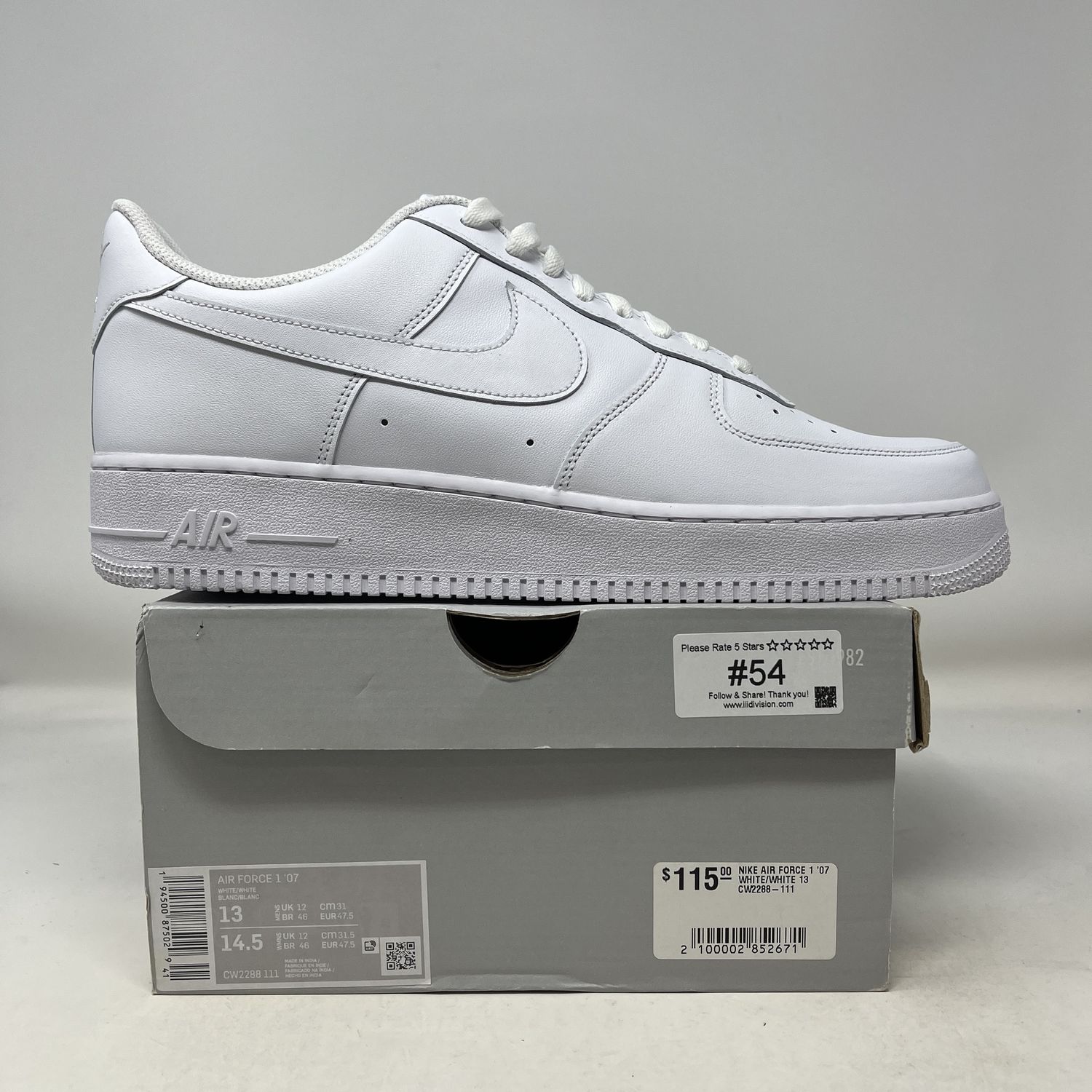 Nike Air Force 1 Low &#39;07 White