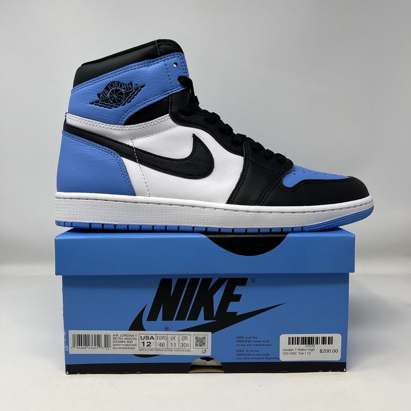 Jordan 1 Retro High OG UNC Toe