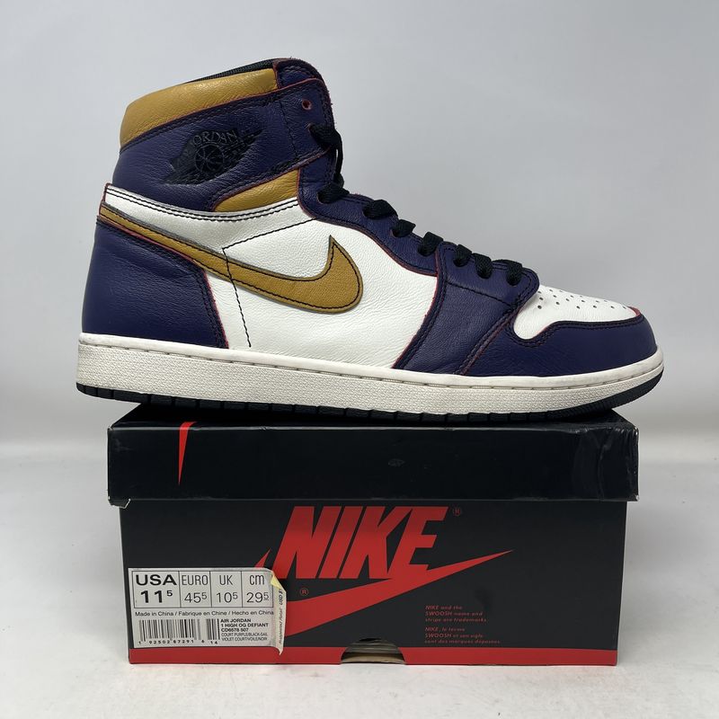 Jordan 1 Retro High OG Defiant SB LA to Chicago Used