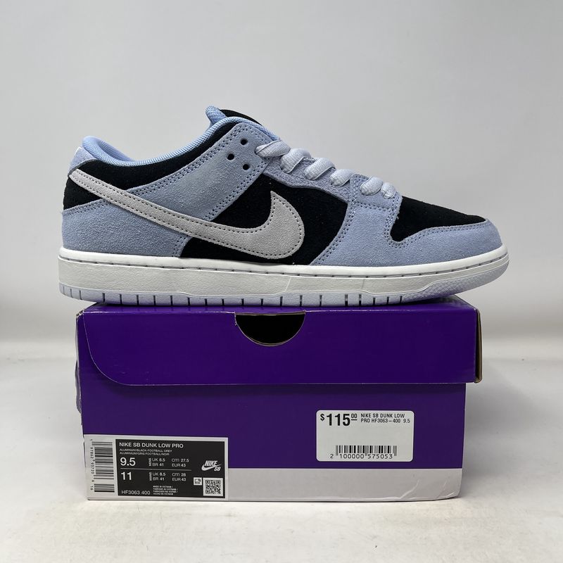 Nike SB Dunk Low Black Aluminum