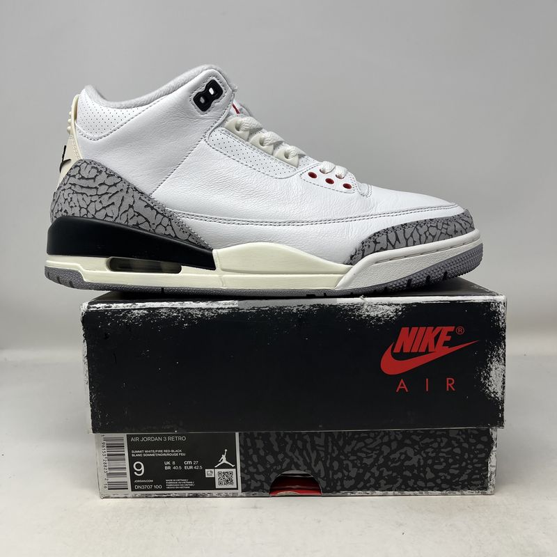 Jordan 3 White Cement Reimagined Used