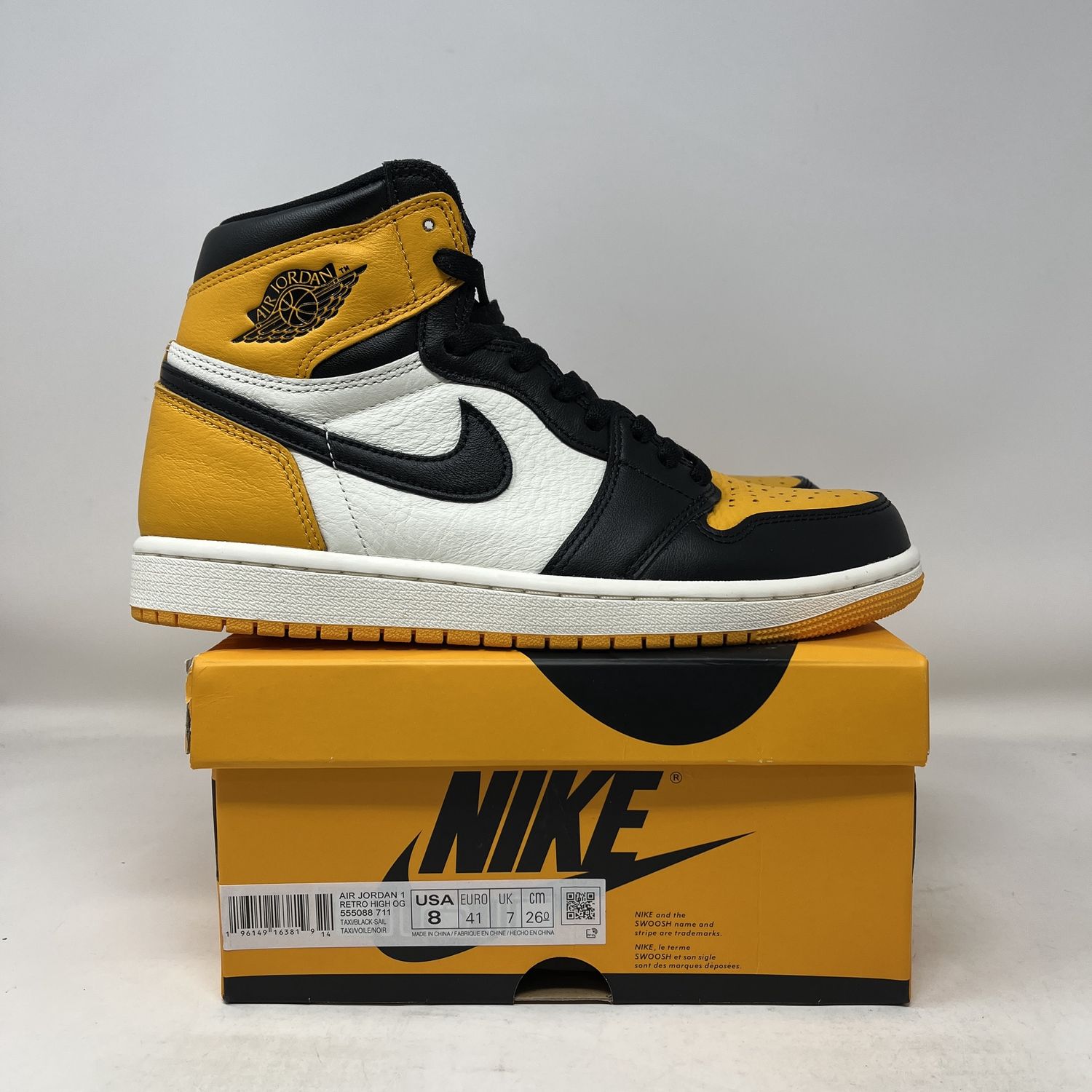 Jordan 1 Retro High OG Taxi Used