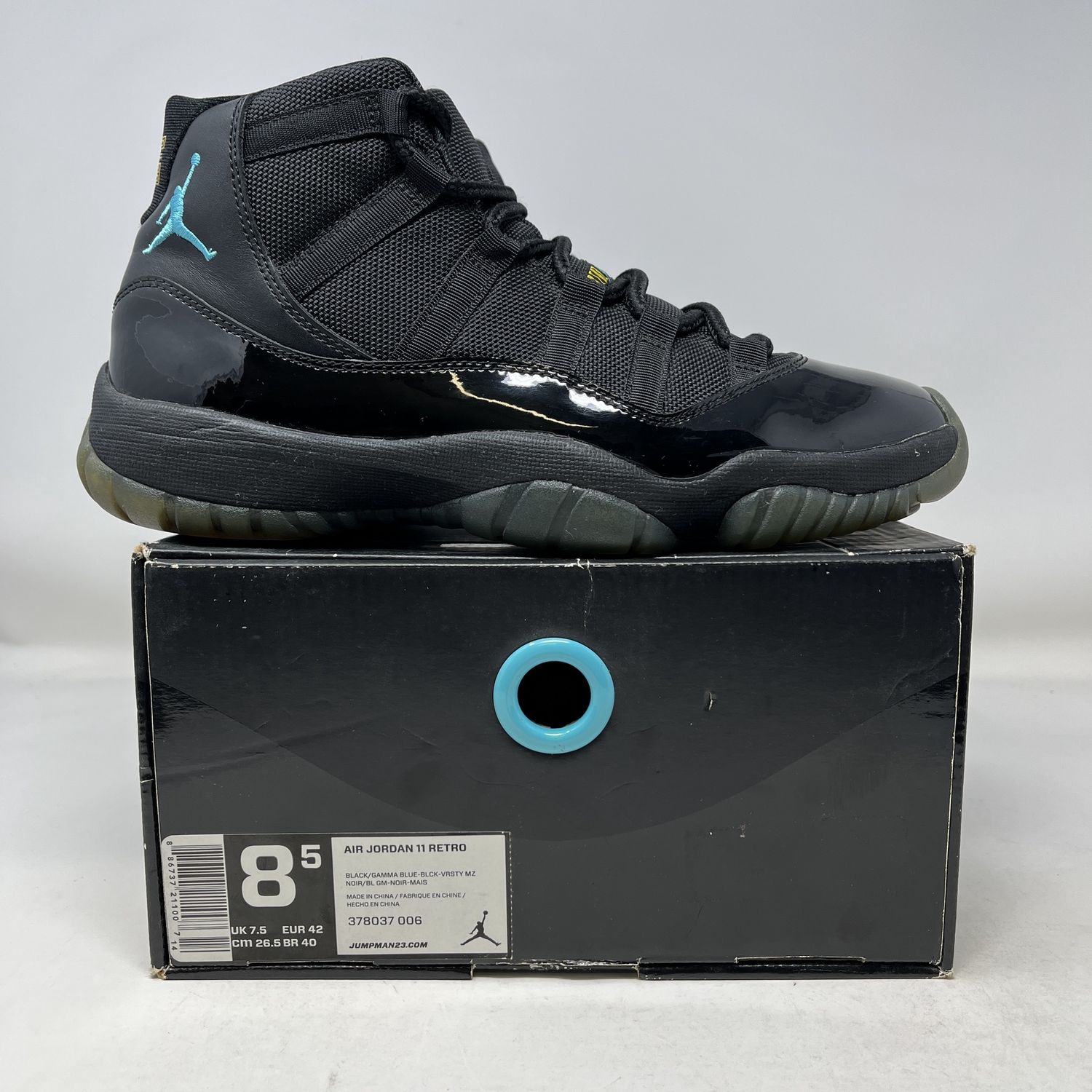 Jordan 11 Retro Gamma Blue Used