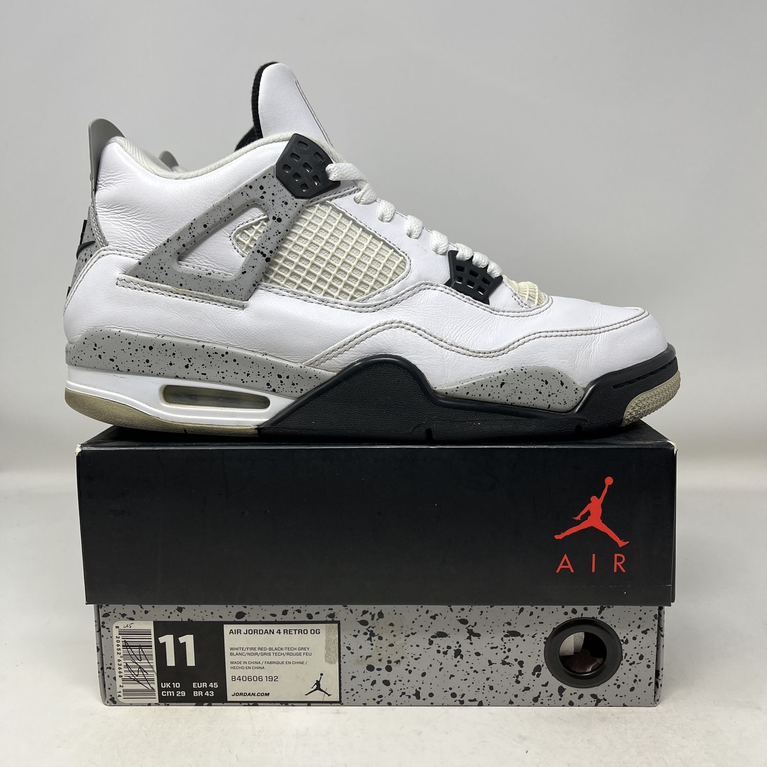 Jordan 4 Retro White Cement (2016) Used