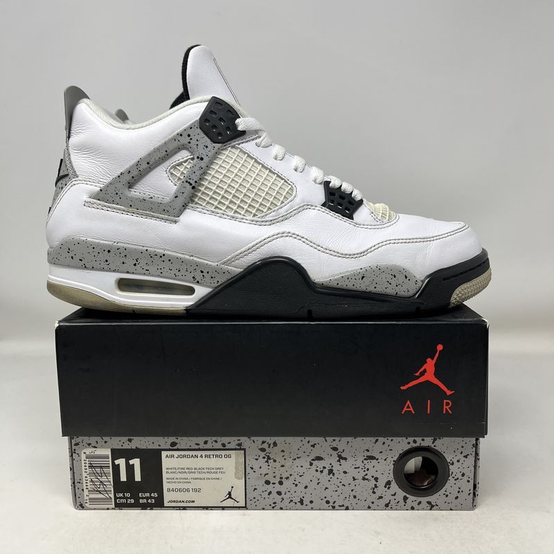 Jordan 4 Retro White Cement (2016) Used