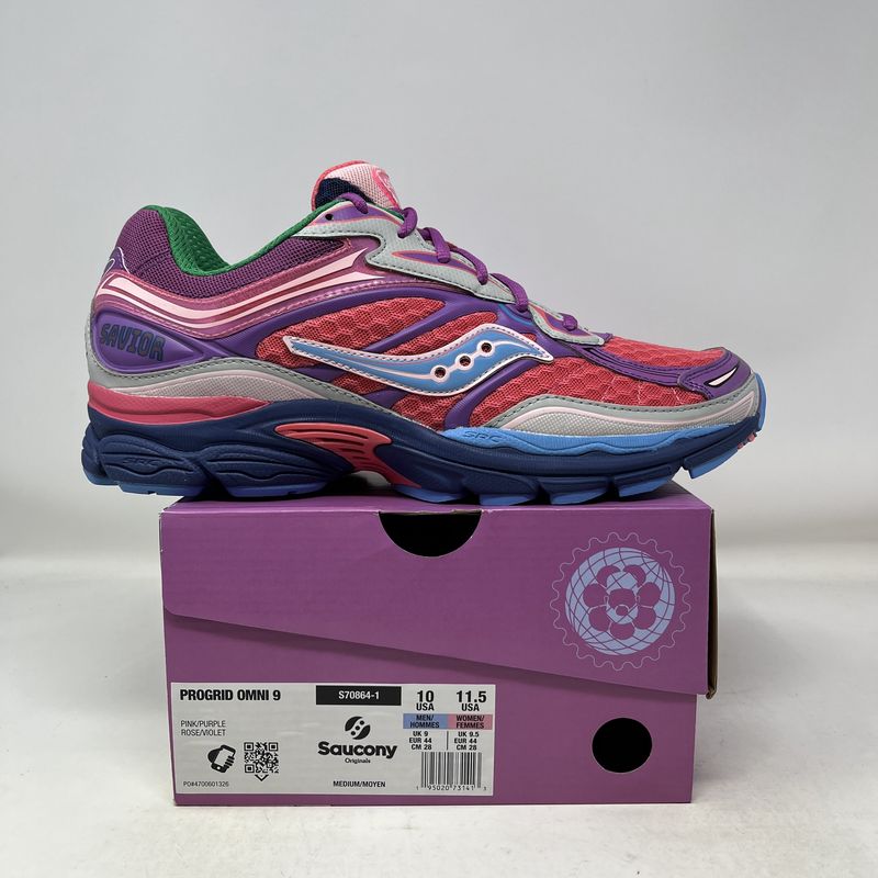 Saucony ProGrid Omni 9 Jae Tips To Do List Pink