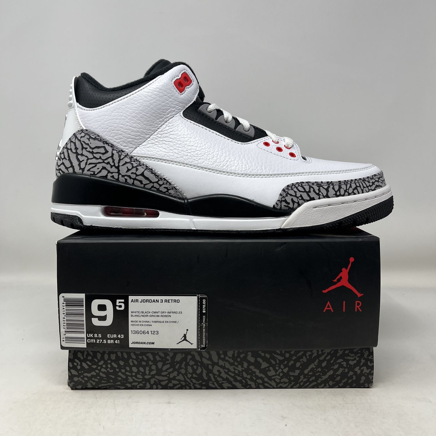 Jordan 3 Retro Infrared 23