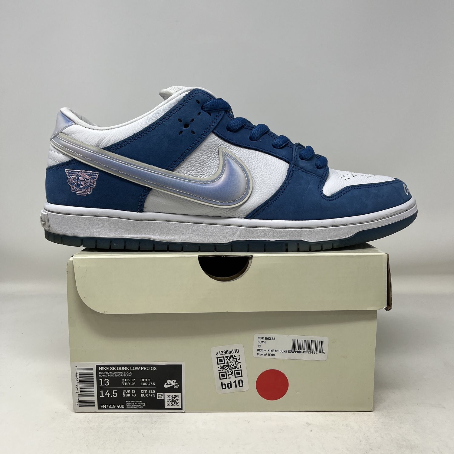 Nike SB Dunk Low Born X Raised One Block At A Time Used