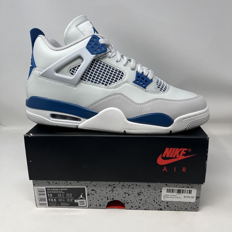 Jordan 4 Retro Military Blue (2024)