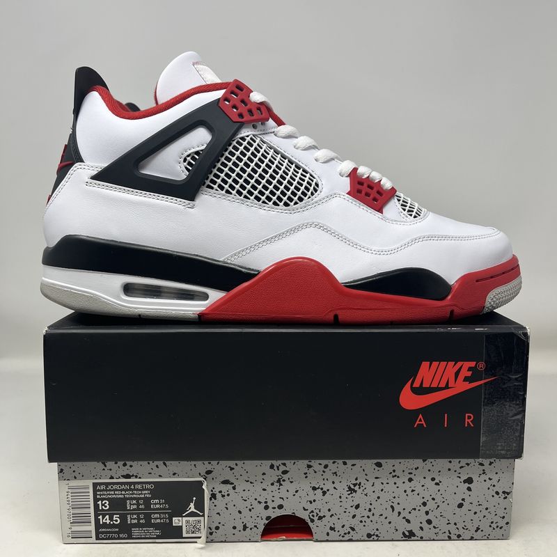 Jordan 4 Retro Fire Red (2020) Used