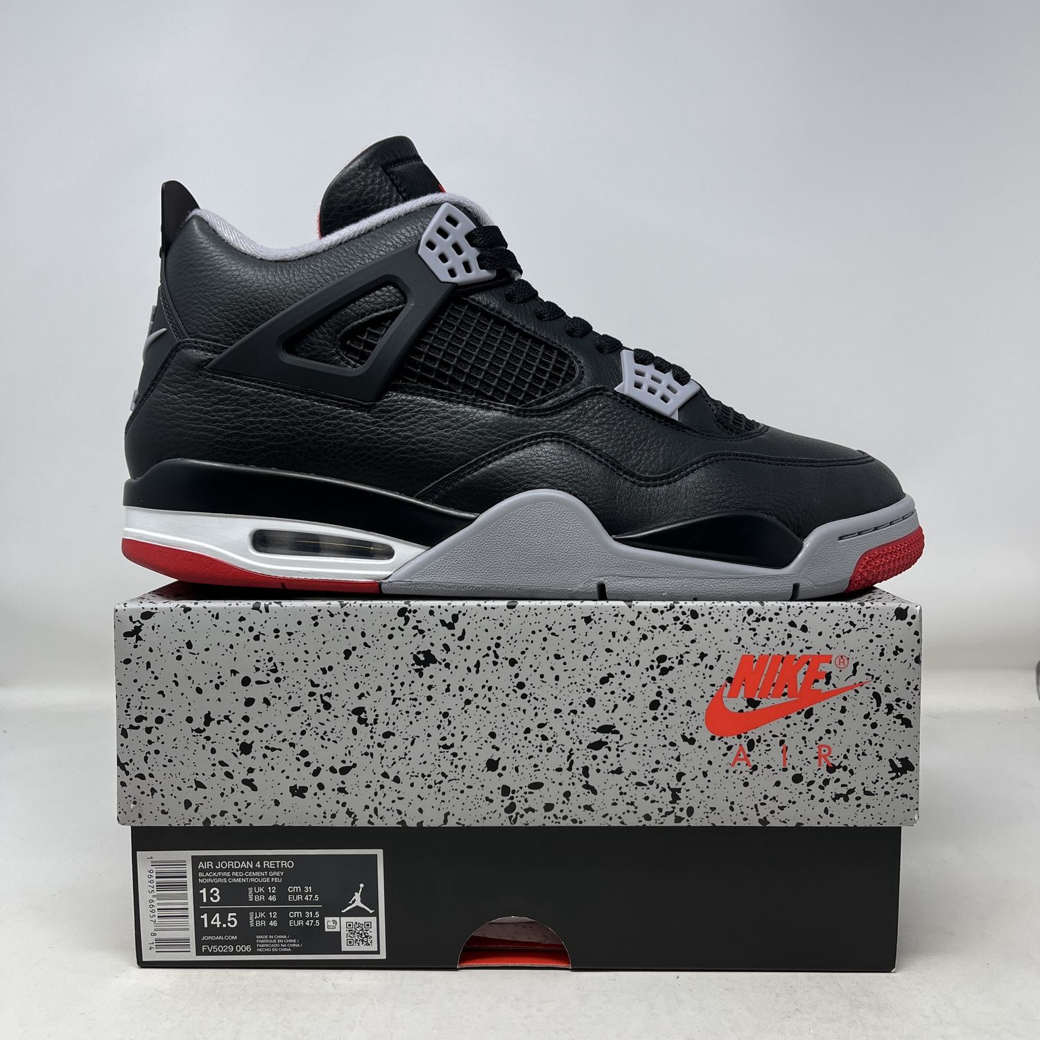 Jordan 4 Retro Bred Reimagined (Used)