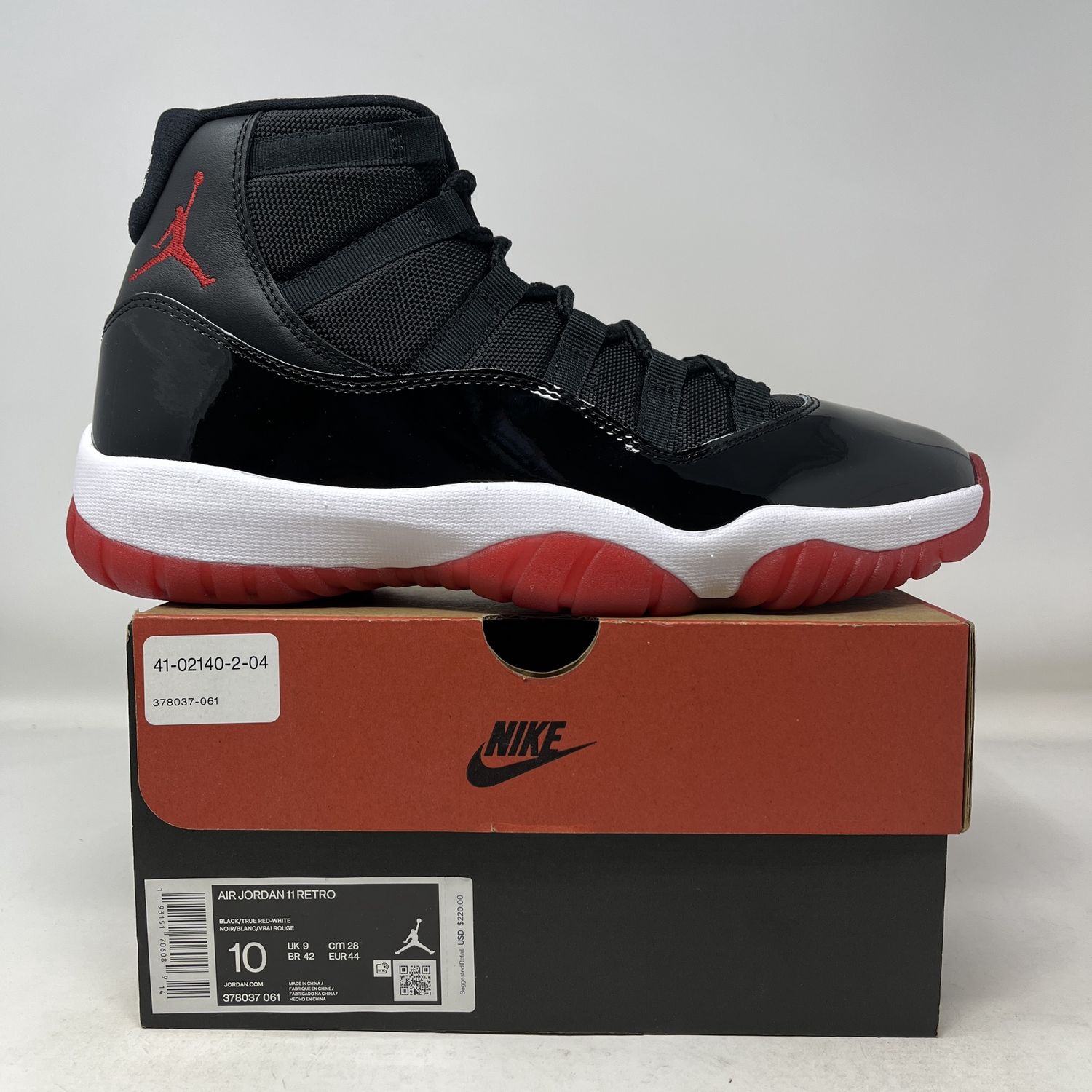 Jordan 11 Retro Playoffs Bred (2019)
