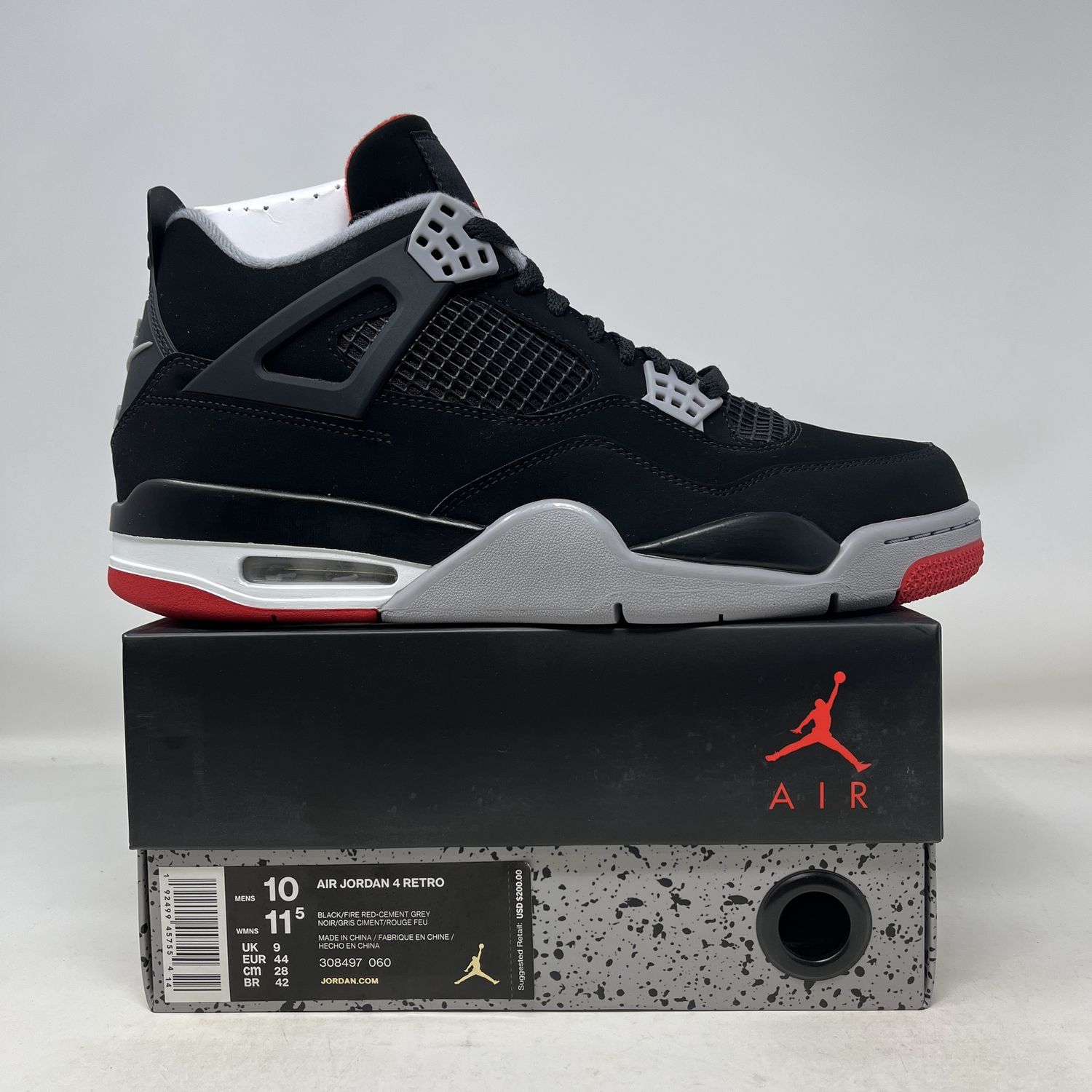Jordan 4 Retro Bred (2019)