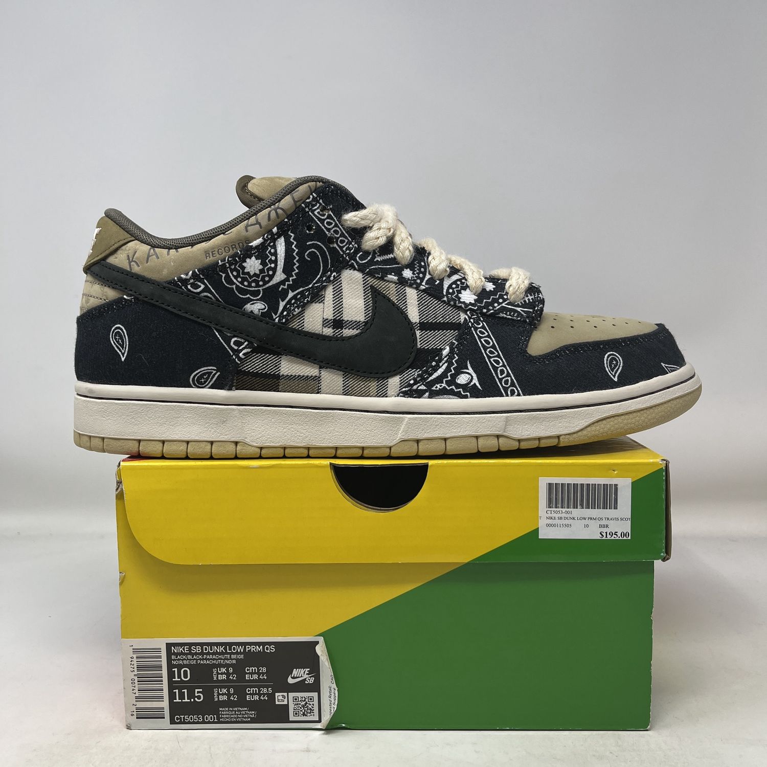 Nike SB Dunk Low Travis Scott