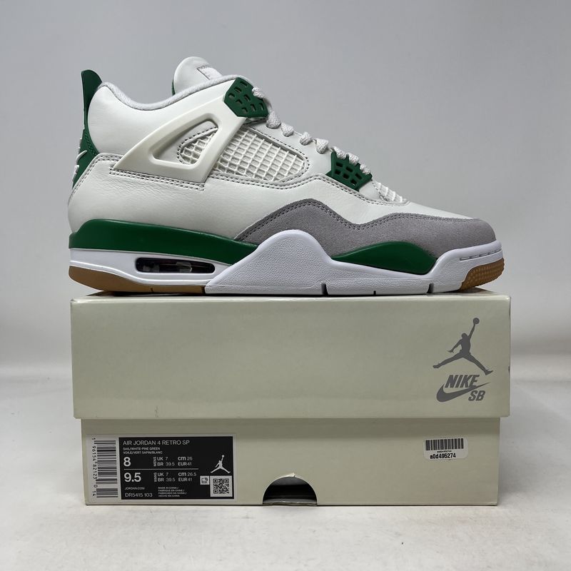 Jordan 4 Retro SB Pine Green