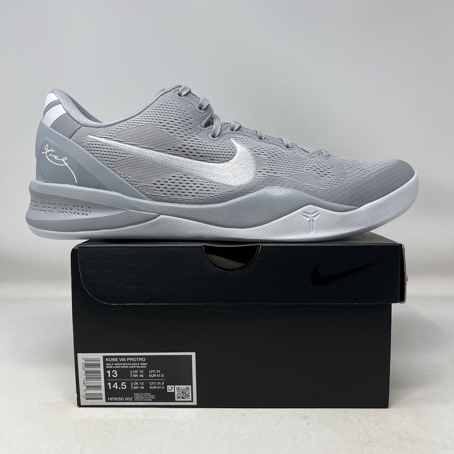 Nike Kobe 8 Protro Wolf Grey