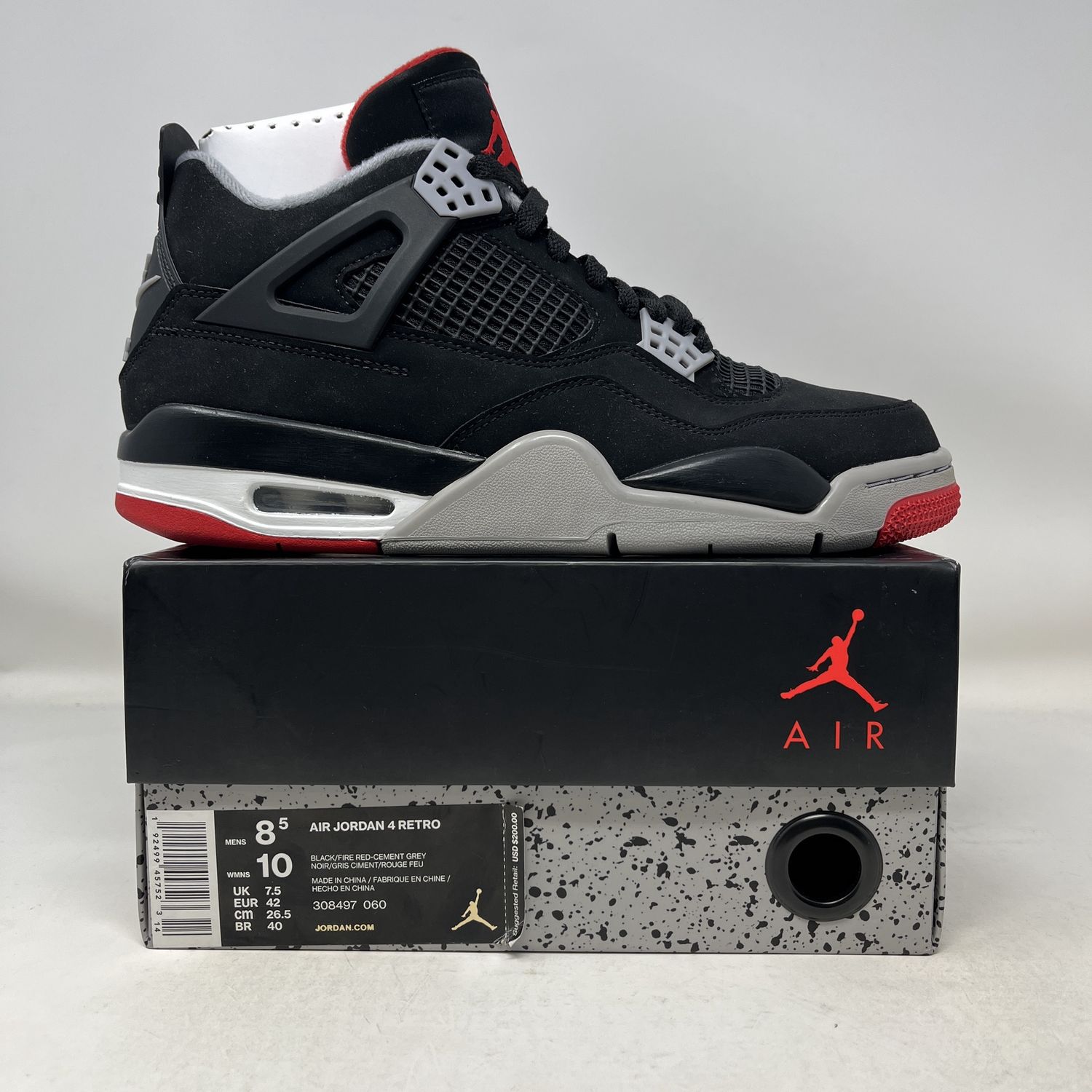 Jordan 4 Retro Bred (2019)