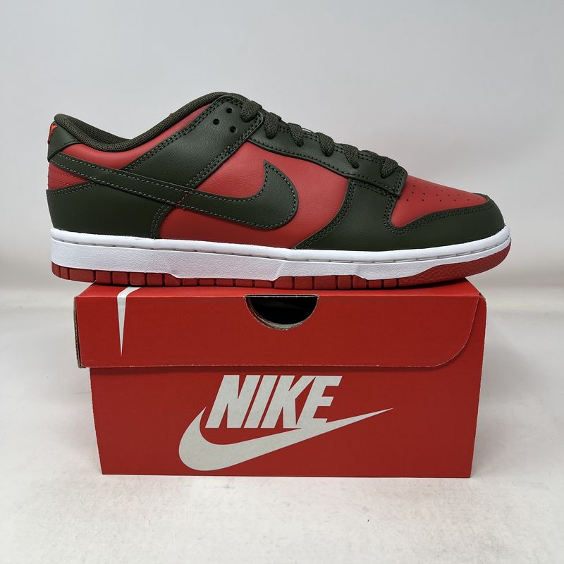 Nike Dunk Low Mystic Red Cargo Khaki