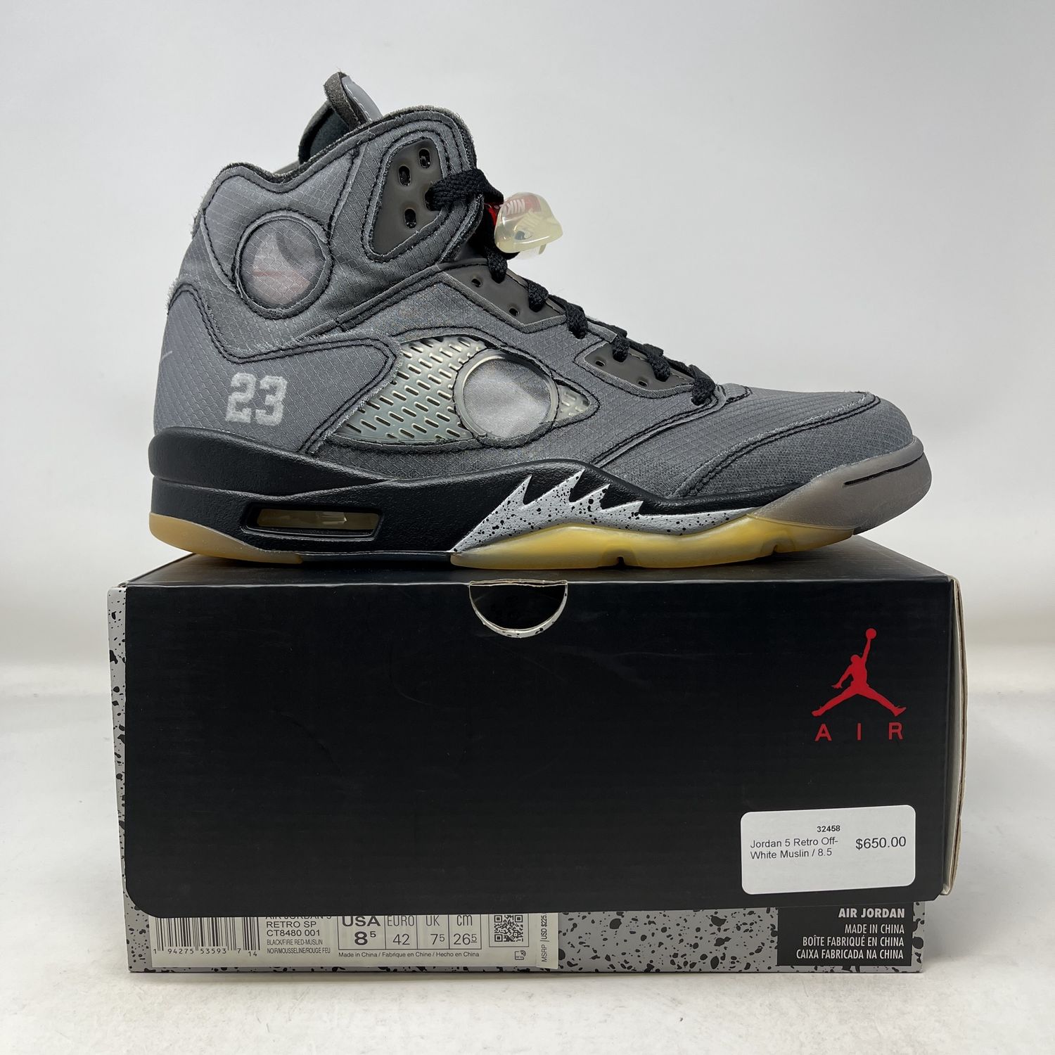 Jordan 5 Retro Off-White Muslin