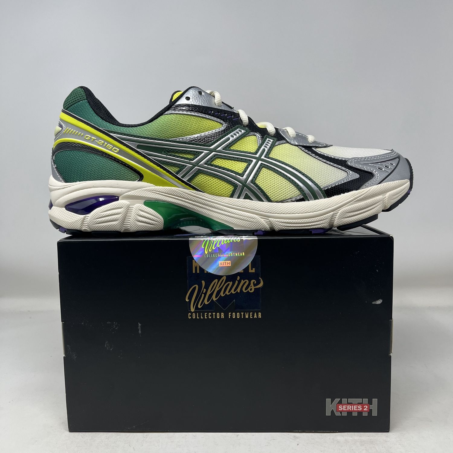 ASICS GT-2160 Kith Marvel Villains Green Goblin Opened Box (Comic Not Included)