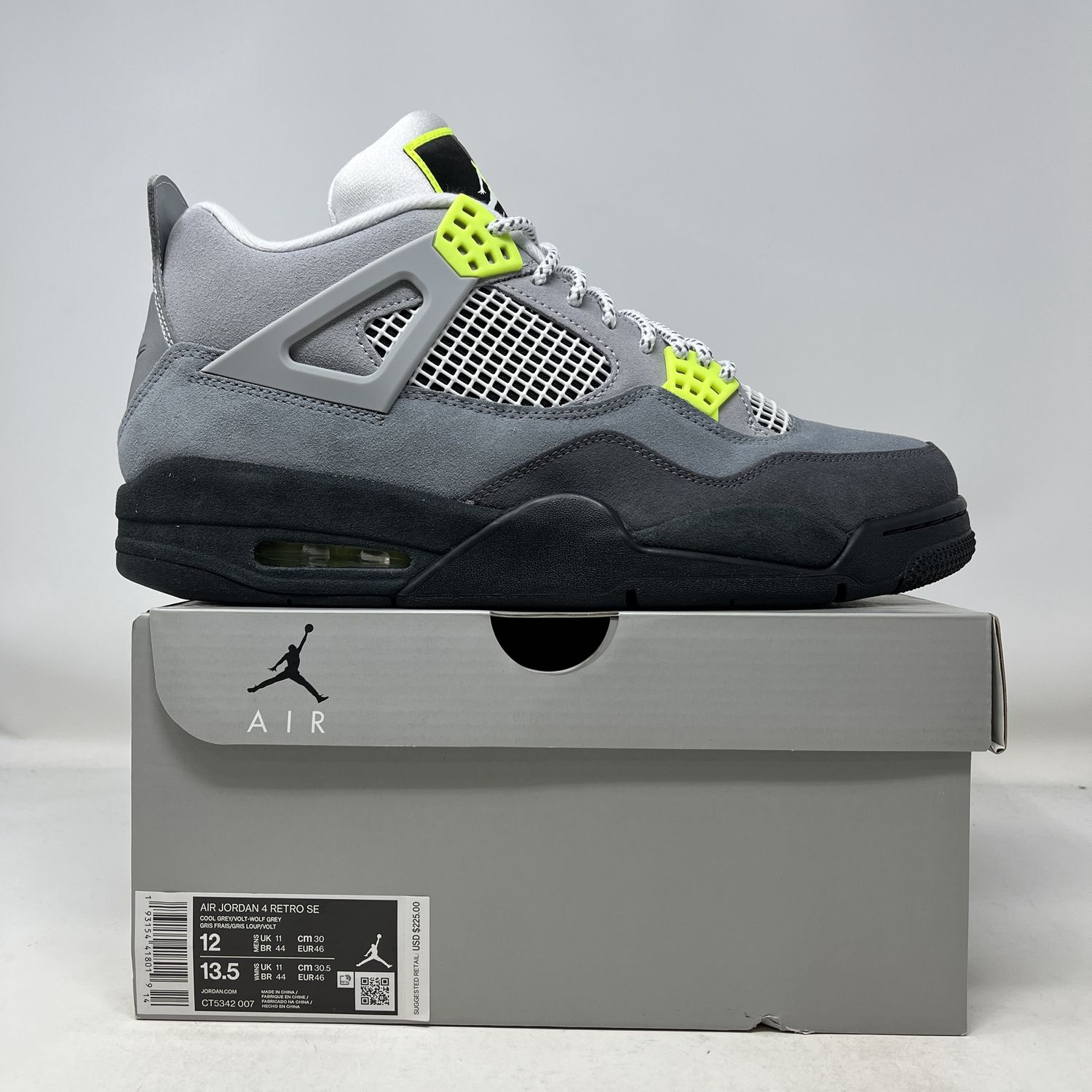 Jordan 4 Retro SE 95 Neon