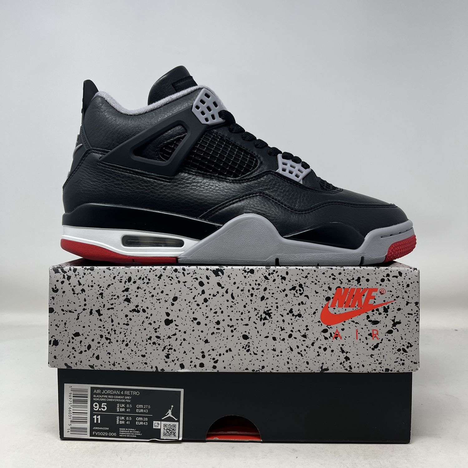 Jordan 4 Retro Bred Reimagined (Used)