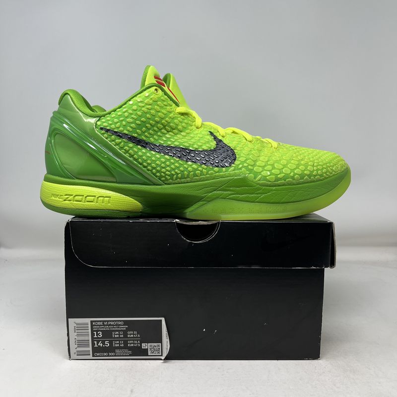 Nike Kobe 6 Protro Grinch (2020) Used