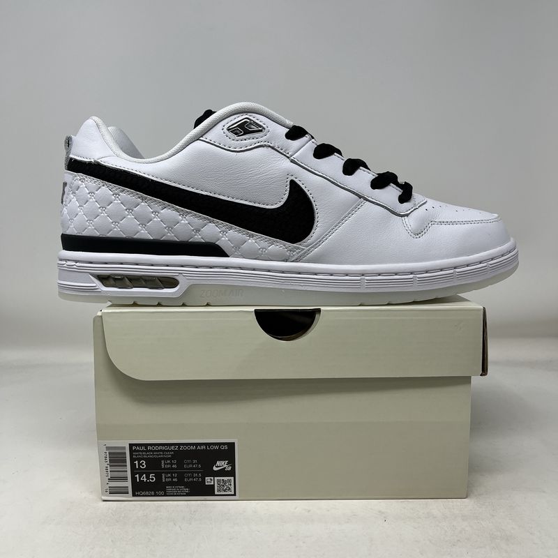 Nike SB Zoom Air Paul Rodriguez 1 OG White Black (2025)