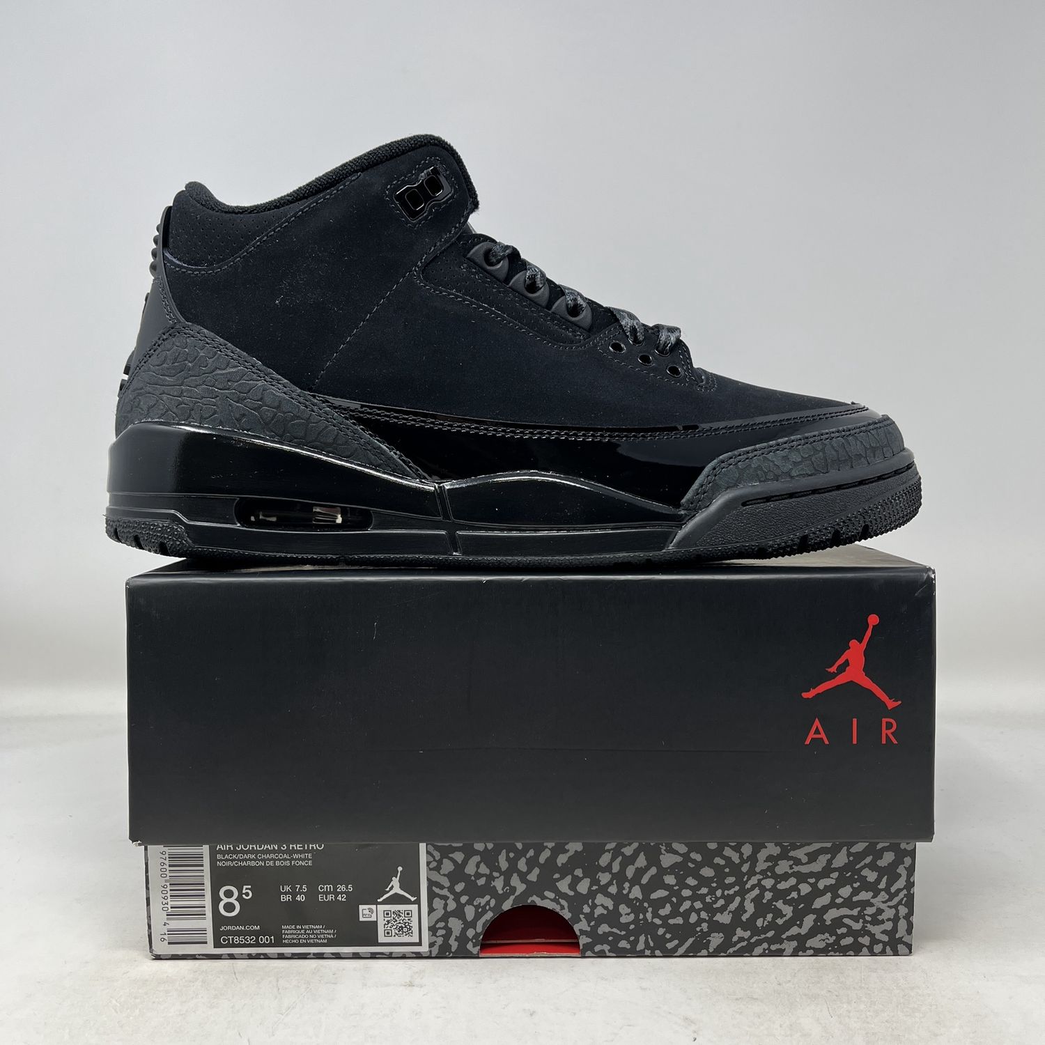 Jordan 3 Retro Black Cat (2025)