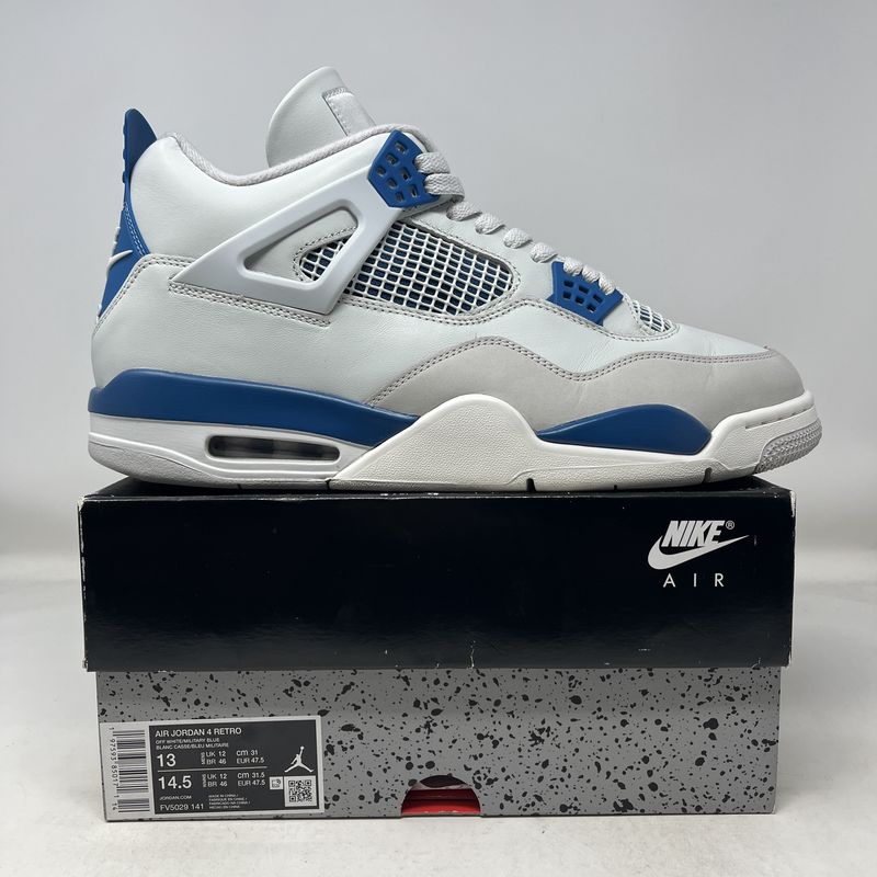 Jordan 4 Retro Military Blue (2024) (Used)