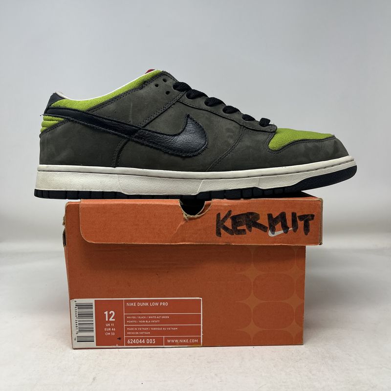 Nike SB Dunk Low Pro Kermit Used