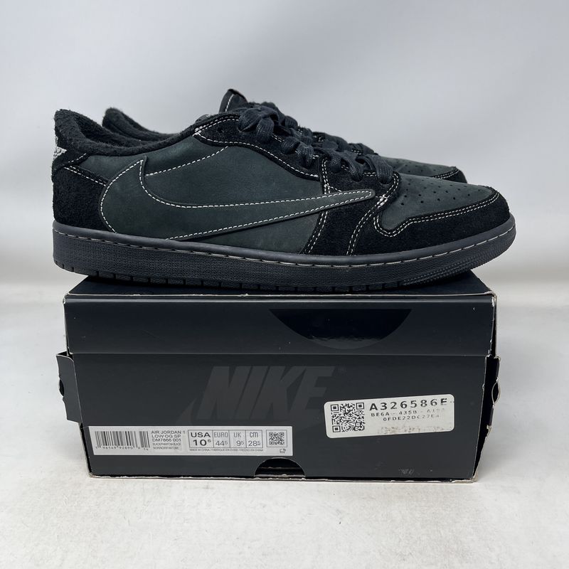 Jordan 1 Retro Low OG SP Travis Scott Black Phantom Used