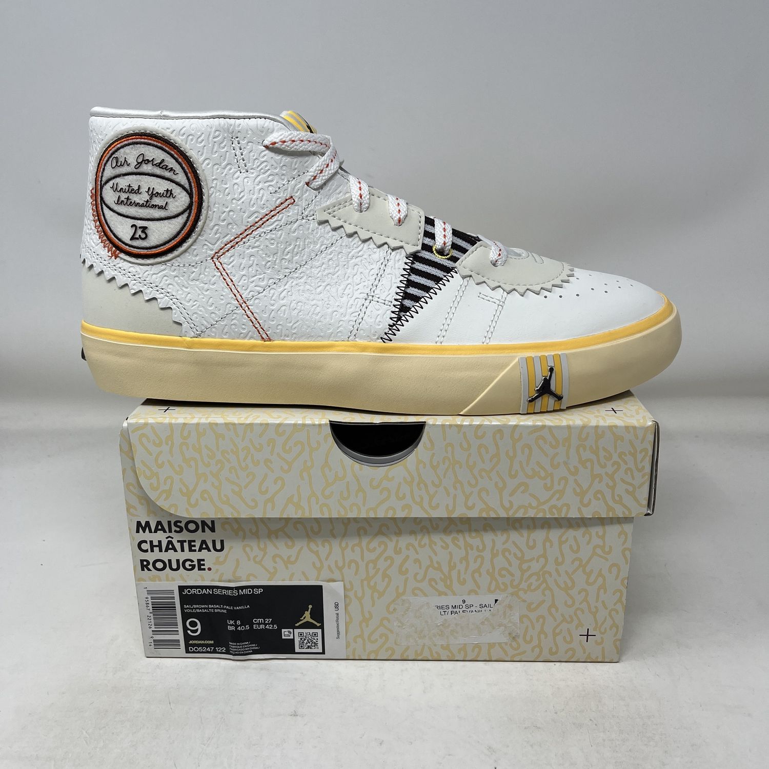 Jordan Series Mid Maison Chateau Rouge Sail