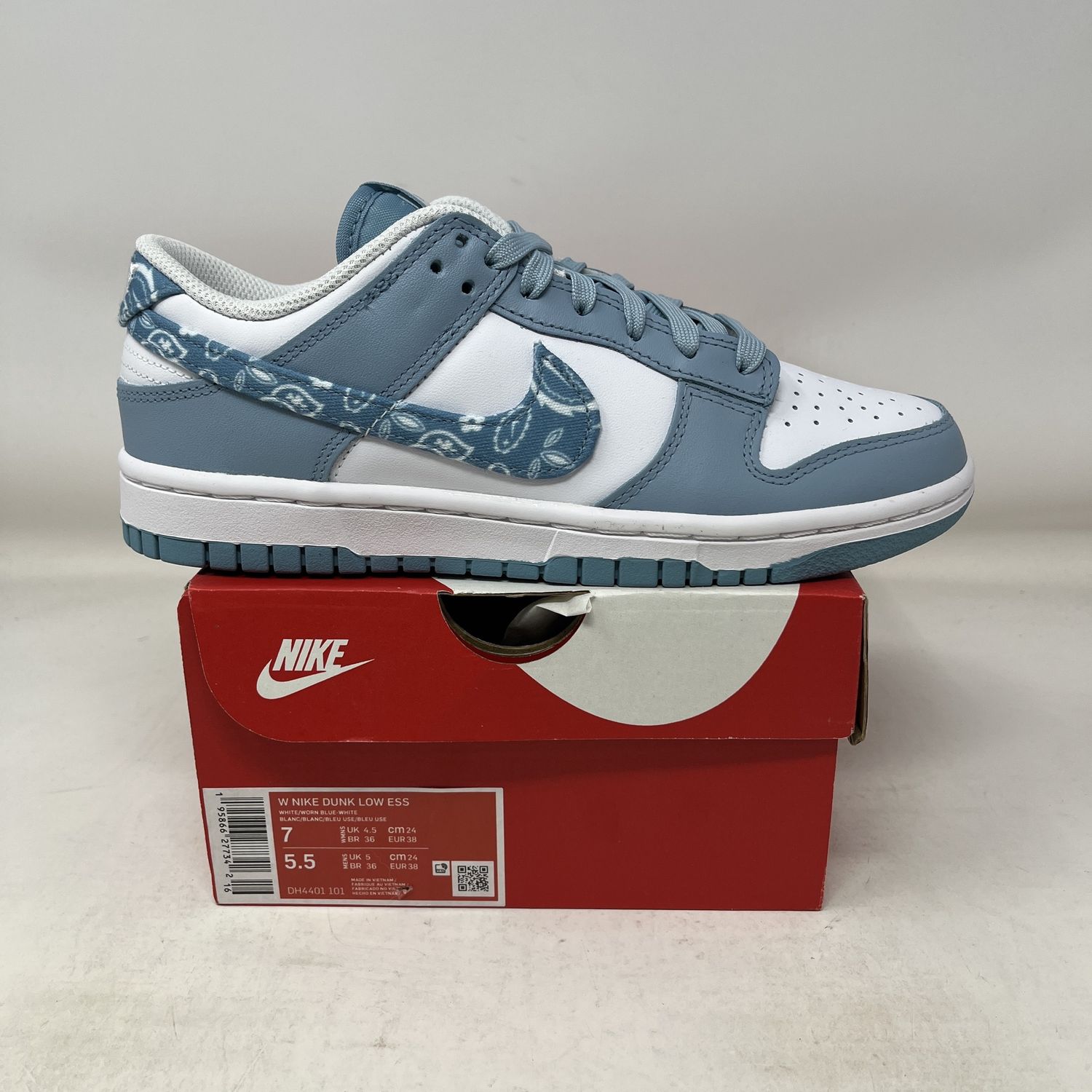 Nike Dunk Low Essential Paisley Pack Worn Blue (Women&#39;s)