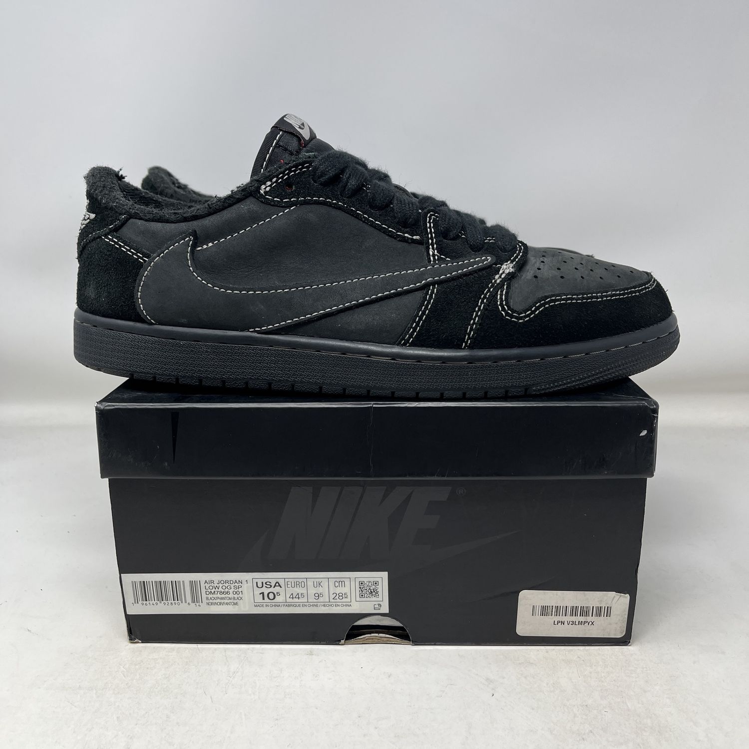 Jordan 1 Retro Low OG SP Travis Scott Black Phantom (Used)