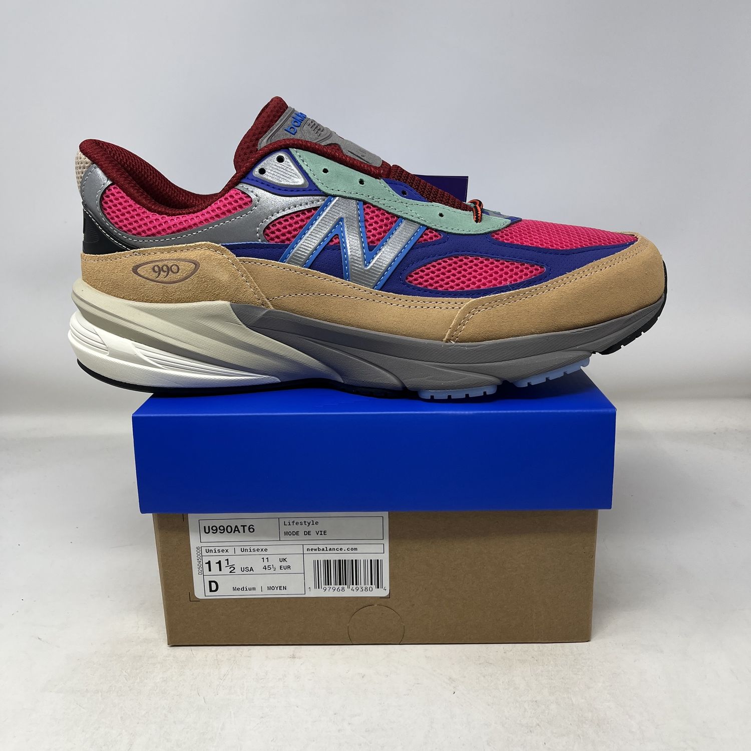 New Balance 990v6 MiUSA Action Bronson Ainôzama