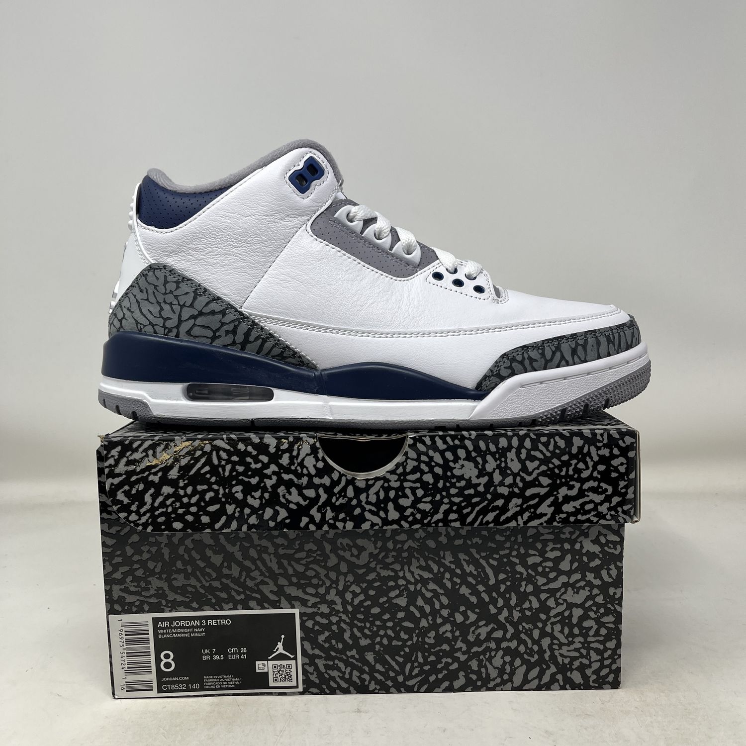 Jordan 3 Retro Midnight Navy