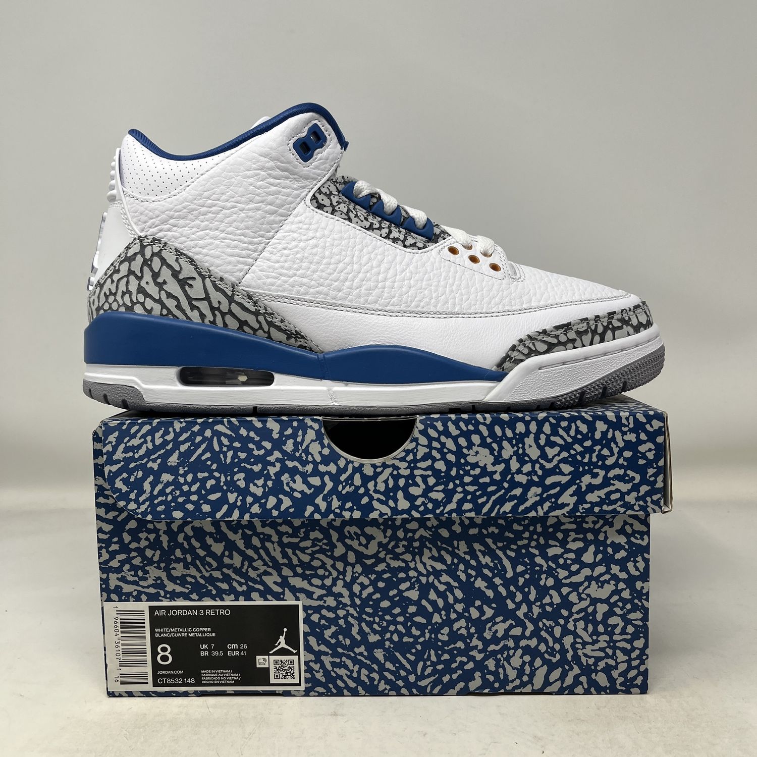 Jordan 3 Retro Wizards